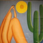 tela Abaporu de Tarsila do Amaral na primeira geração modernista