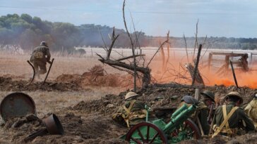 Soldados na primeira guerra mundial